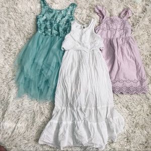 Girls Pretty Pastel Dress Lot Cat and Jack